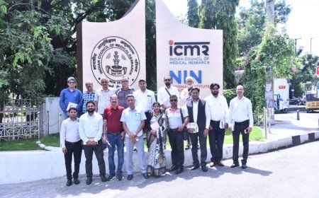 उत्तराखंड के 15 सदस्यीय मीडिया प्रतिनिधिमंडल ने हैदराबाद में आईसीएमआर-राष्ट्रीय पोषण संस्थान का किया दौरा