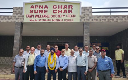 Tawi Welfare Society Organises Plantation Drive & Ration Distribution Camp on the Eve of Krishna Janmashtami