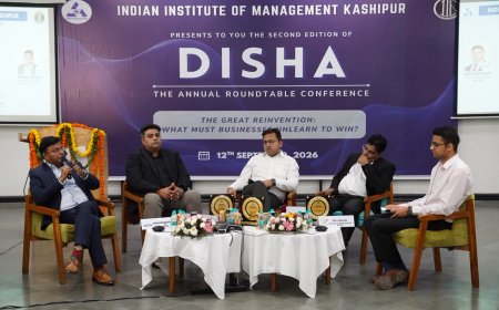 2030 तक AI से 9 करोड़ नौकरियां प्रभावित, 17 करोड़ नए रोजगार के अवसर: आईआईएम काशीपुर के ‘दिशा 2026’ में विशेषज्ञों ने रखे विचार