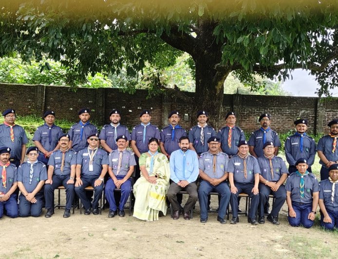 बेसिक स्काउट मास्टर एवं गाइड कैप्टन कोर्स में एक दिवसीय हाइक का आयोजन