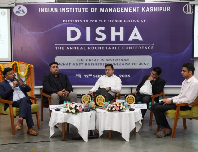 2030 तक AI से 9 करोड़ नौकरियां प्रभावित, 17 करोड़ नए रोजगार के अवसर: आईआईएम काशीपुर के ‘दिशा 2026’ में विशेषज्ञों ने रखे विचार
