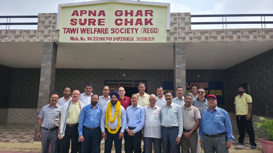 Tawi Welfare Society Organises Plantation Drive & Ration Distribution Camp on the Eve of Krishna Janmashtami