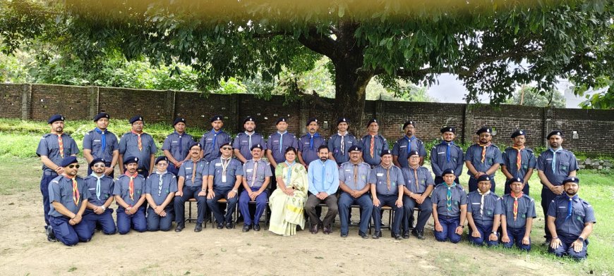 बेसिक स्काउट मास्टर एवं गाइड कैप्टन कोर्स में एक दिवसीय हाइक का आयोजन